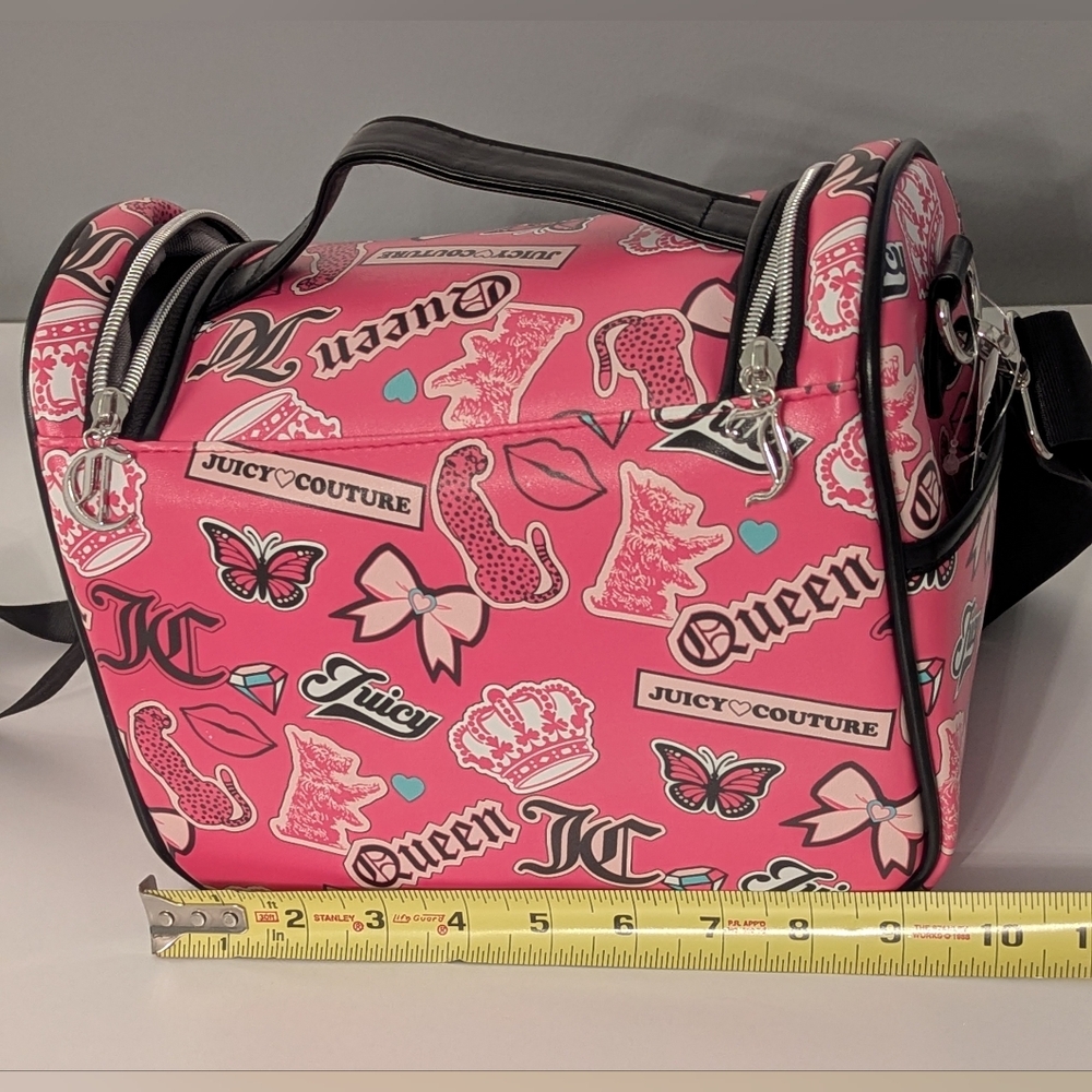 NWT Juicy Couture Large Insulated Tote/Shoulder/Crossbody Lunch/Snack Bag/Box - Picture 11 of 16